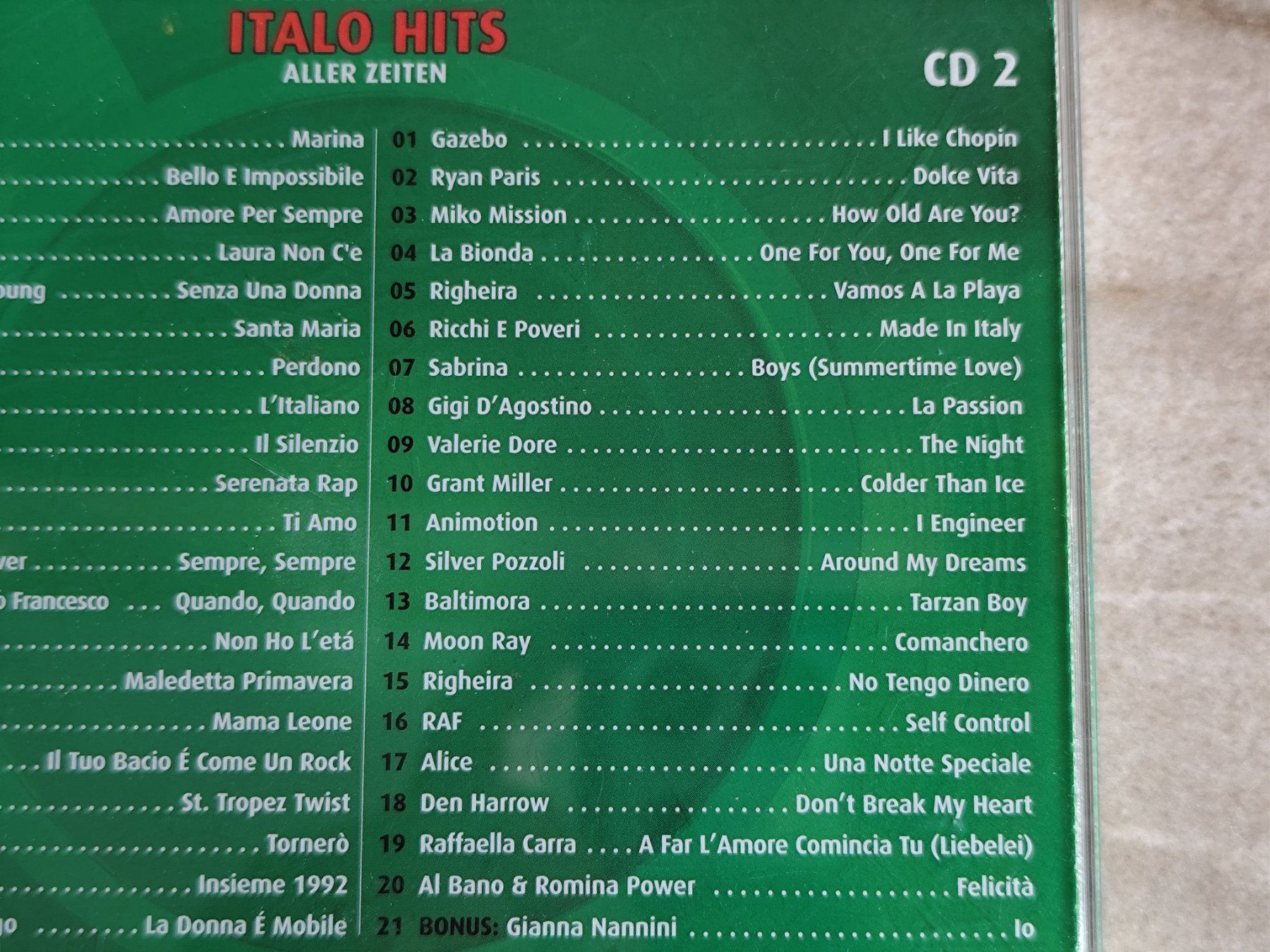 CD: ITALO HITS - DIE ULTIMATIVE CHART SHOW - Compilation 2007 – Usato da Ermenswil venduto da easyric 5