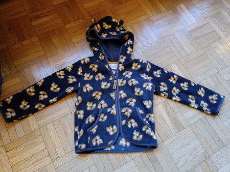 Mon Coeur Fleecejacke 86 mit Füchsen