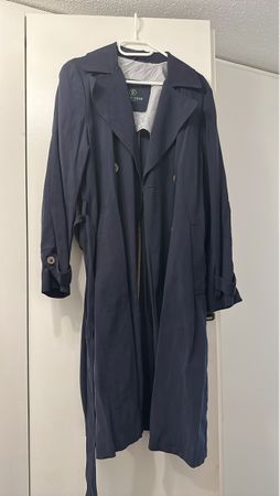 Schneiders Trenchcoat Dunkelblau Grösse M leichte Gebrauchss