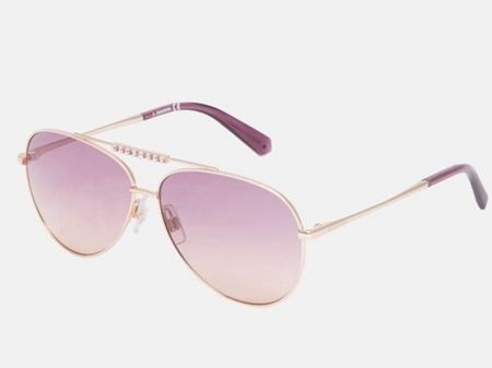 Swarovski Sonnenbrille Brille Rosé Gold 60 mm SK0308 Etui