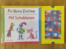Kreativer Zeichenspass mit Schablonen für Kinder ab 5 Jahren