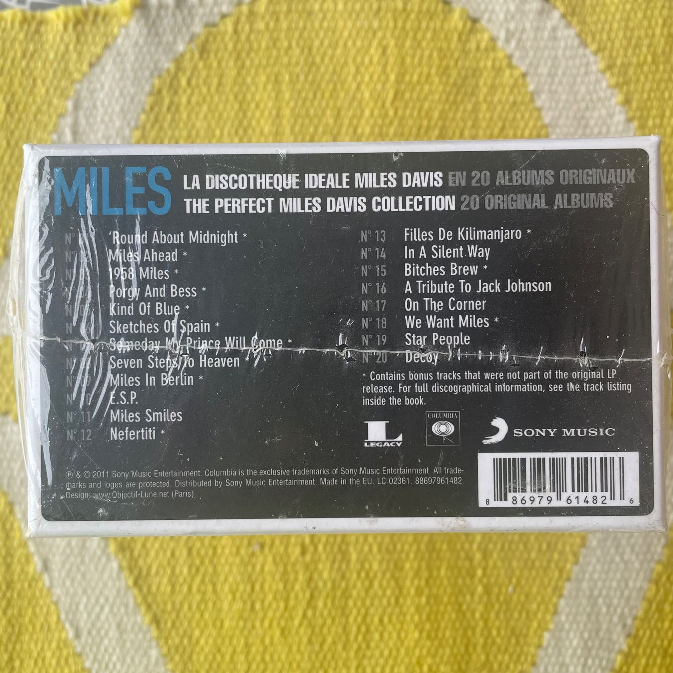 CD: MILES DAVIS-(NEU) 20CD BOX ORIGINAUX – Nuovo e nell'imballaggio originale da Rorschacherberg venduto da CD-Roli 2