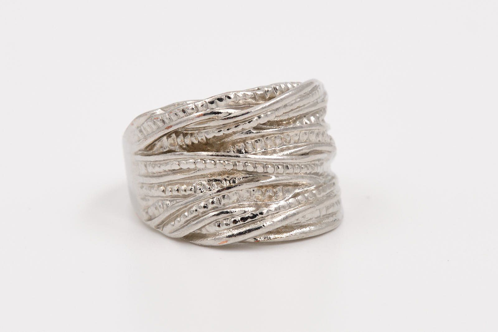 Ringe: Bague argentée en forme de torsades – Gebraucht aus Courtepin von Marisou2 1