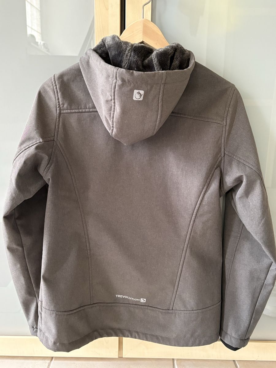 Trevolution Giacche: Damen Softshell Jacke grau gefüttert Grösse 38 – Usato da Susten venduto da Bieny 2