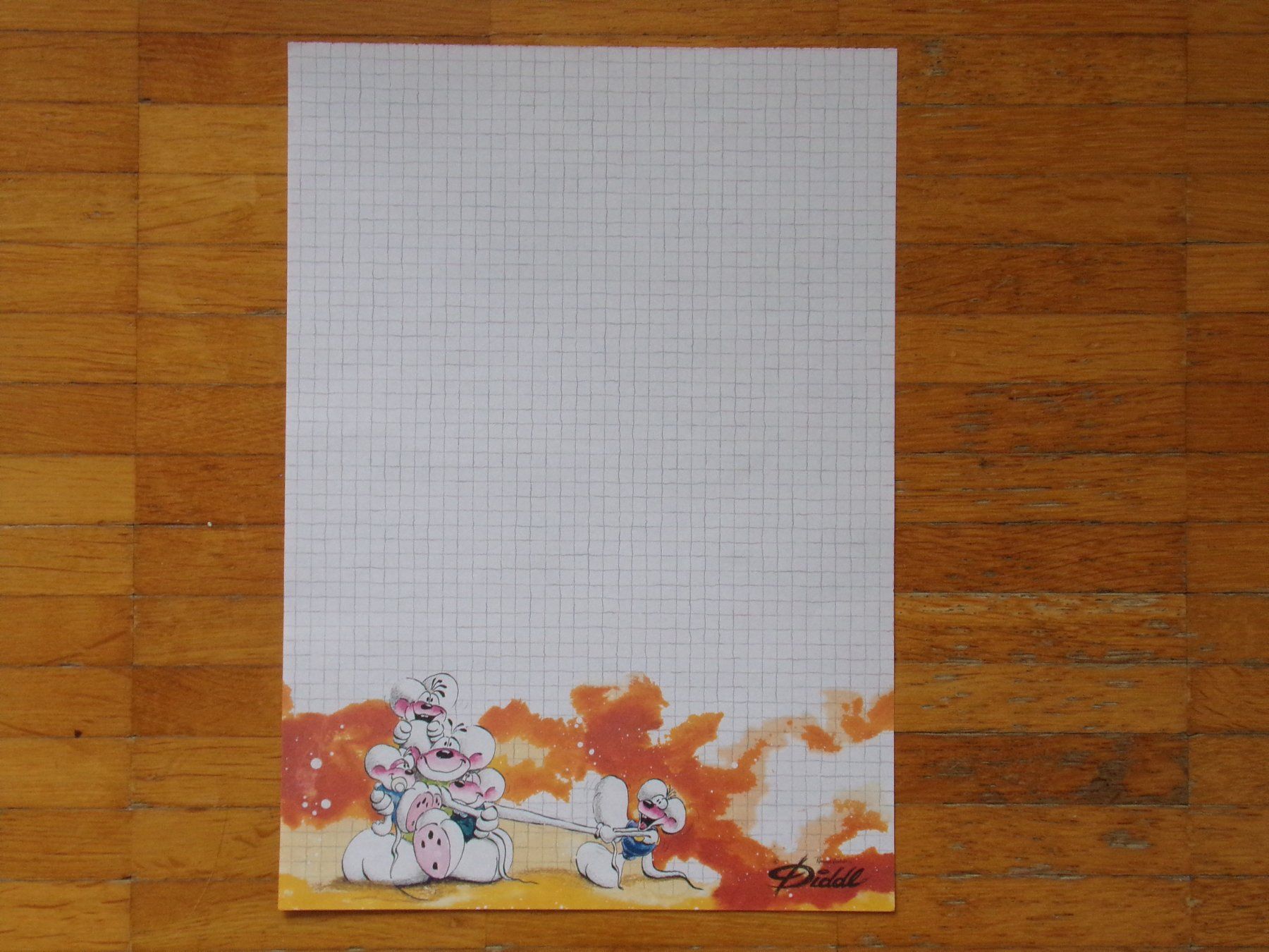 Carta: Diddl Blatt A4  ALT  Nr. 42 – Usato da Winterthur venduto da Jessi_di