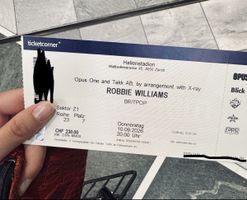 2 Tickets Konzert Robbie Williams 10.09.2026