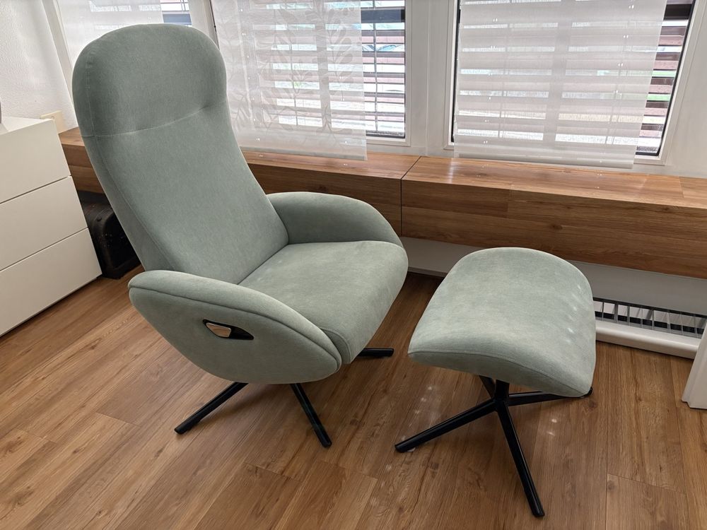Bequemer ikea Relaxsessel mit Hocker, sehr guter Zustand (Gebraucht) in Pfäffikon SZ für CHF 50 – nur Abholung auf Ricardo kaufen