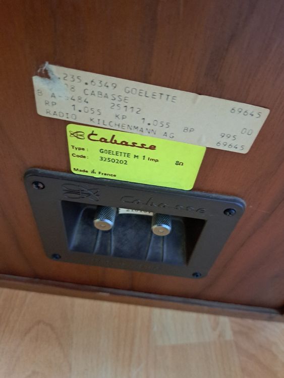 PAIRE DE FILTRES 3 Voies Cabasse type MC EUR 80,00 - FR