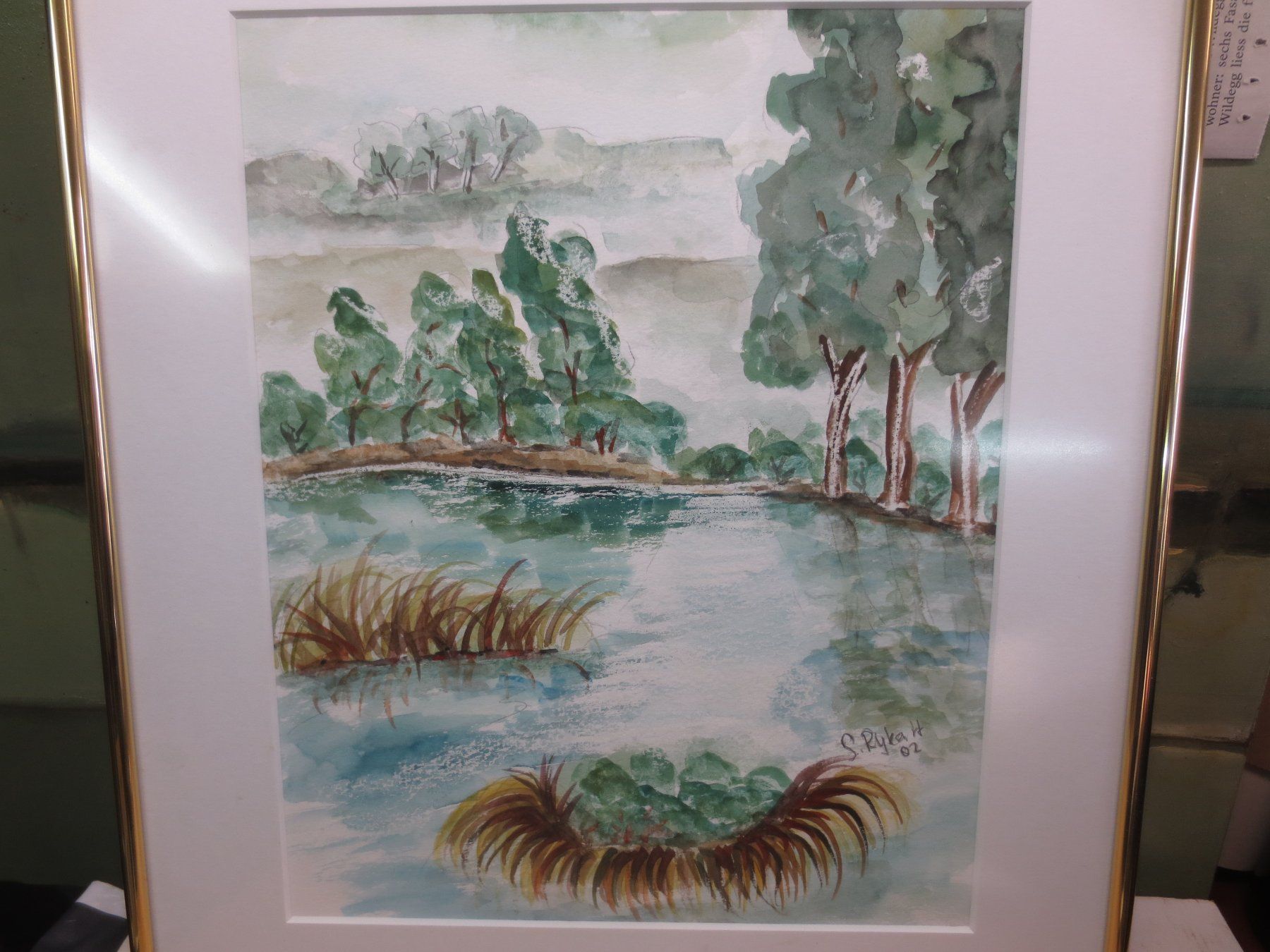 Gemälde: Aquarell Susi Rykart 02 – Gebraucht aus Schöftland von Topdeal4 3