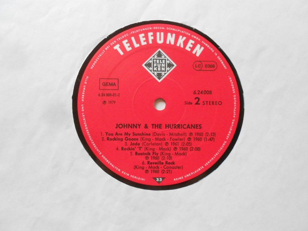 Schallplatten: JOHNNY AND THE HURRICANES – Gebraucht aus Bex von Giorgiob 2