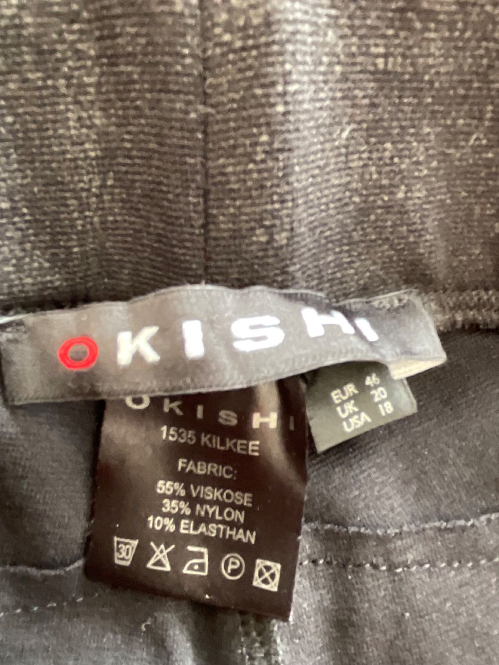 Ischiko Pantaloni: ISCHIKO Stretch Hose Gr 46 / 44 Schwarz – Usato da Urdorf venduto da alda02 7