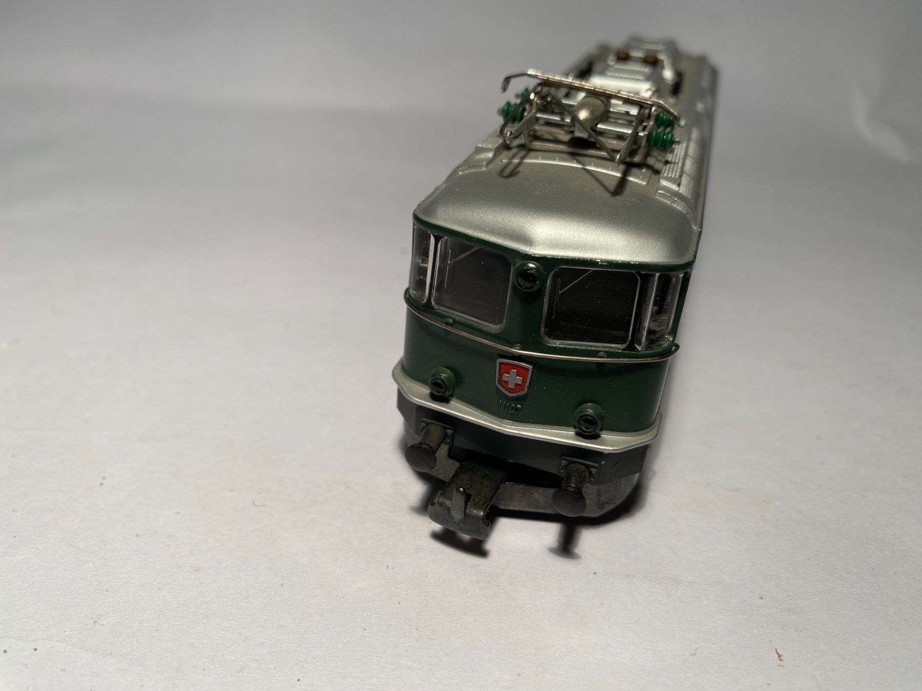 Hag Modelleisenbahnen: HAG E-Lok RE4/4 SBB grün, DC Analog – Gebraucht aus Buchrain von Modellbahn11 3