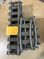 LEGO Schienen - 9 Volt - 20 x gerade - 16 x gebogen