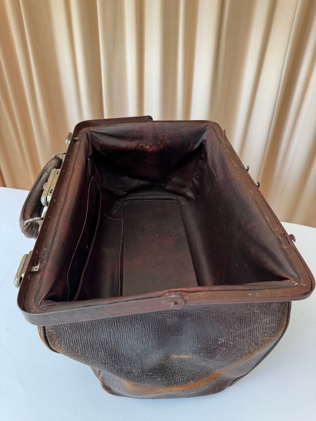 Taschen: Arztkoffer Leder braun Vintage – Gebraucht aus Feldmeilen von Allerlei3112 4