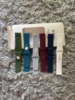 Watch straps Silicone Colors Set 6 pcs New
