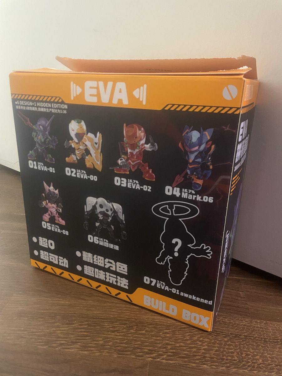 Statuette: Neon Genesis Evangelion Figure Modellbau Kit – Nuovo (secondo la descrizione) da Fahrweid venduto da natagio 2