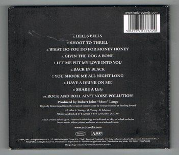 CDs: AC/DC - Black in Black (Digipak) – Gebraucht aus Bowil von Familie_Kuenzi 1