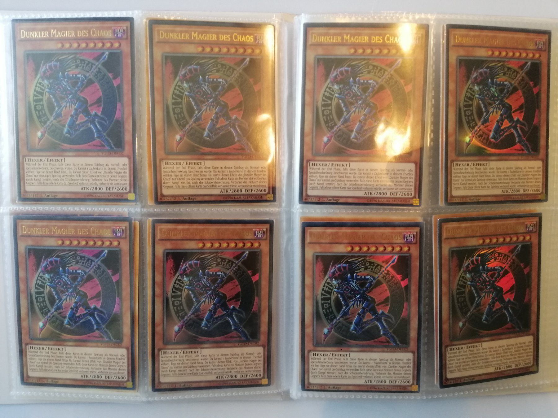Yugioh Carte collezionabili: Dunkler Magier des Chaos 1.Edition Mint – Nuovo (secondo la descrizione) da Boswil venduto da ShoppingCenterCity 7