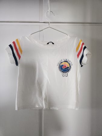 2 T-shirts H&M and Divided Nasa Explore white size XS 160/80