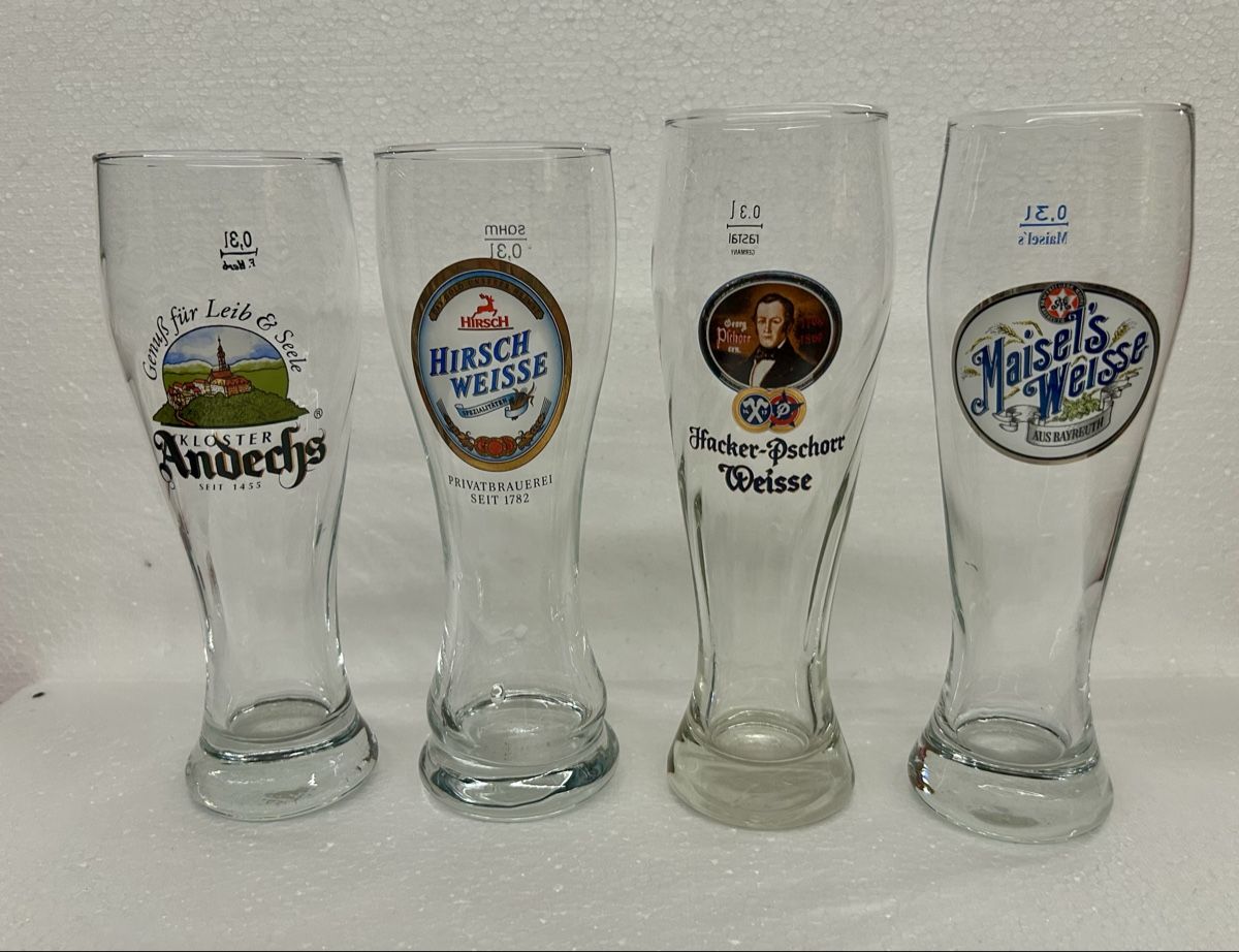 Verres: Weißbier Gläser – Neuf (Voir description) à Arcegno par Denni