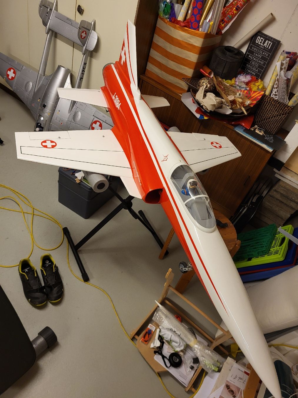 Ventola EDF 50mm 11 Pale Per Aereo RC | Motore Brushless 4300KV 4S | Accessorio Per Modelli Telecomandati | Leggero E Bilanciato