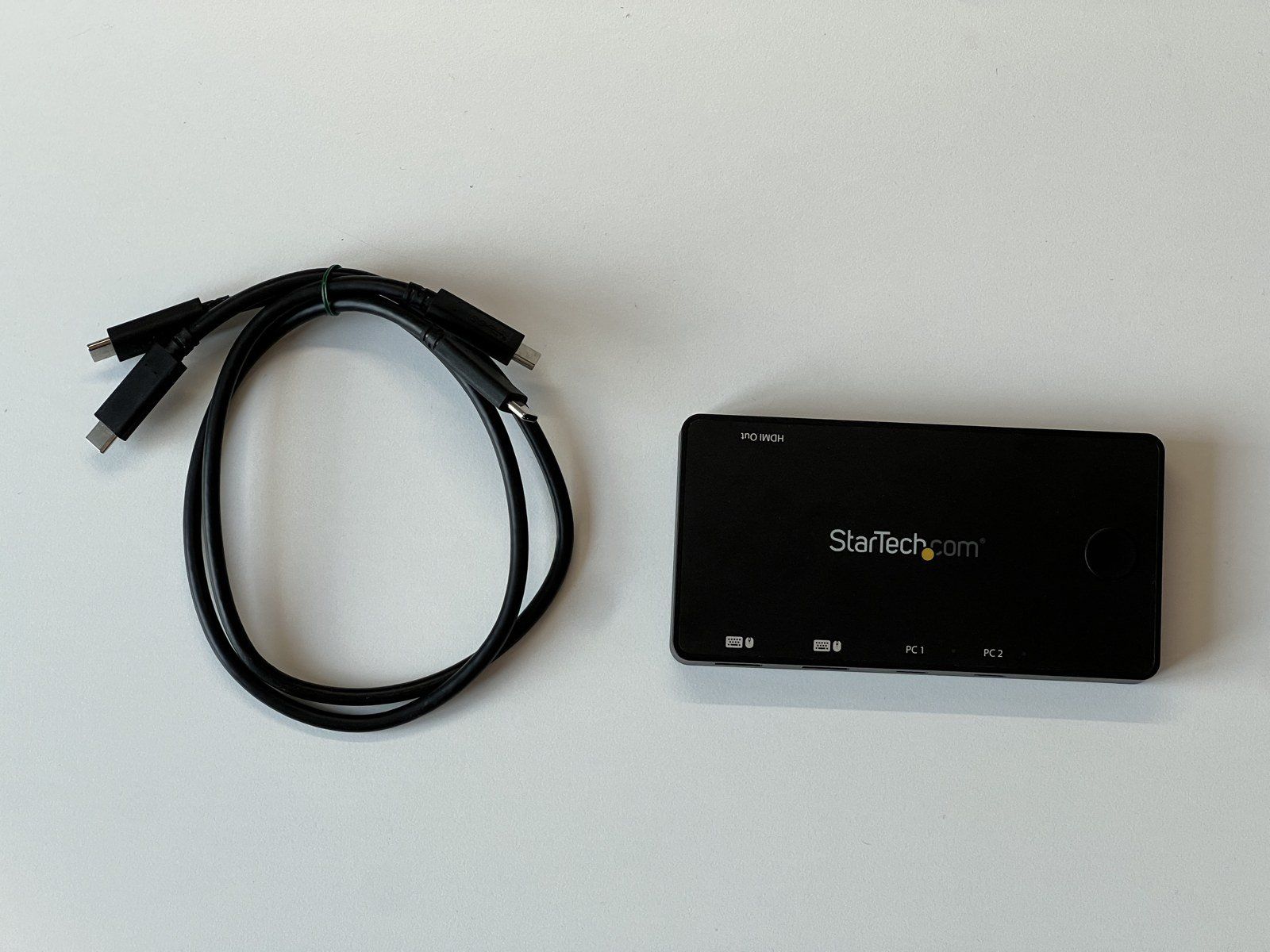 Laufwerke & Adapter: StarTech SV211HDUC 2-Port HDMI USB-C KVM Switch 4K60 – Gebraucht aus Zürich von Kollege7 5