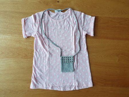 NEU Inside T-Shirt mit kleinem Täschli Gr. 122