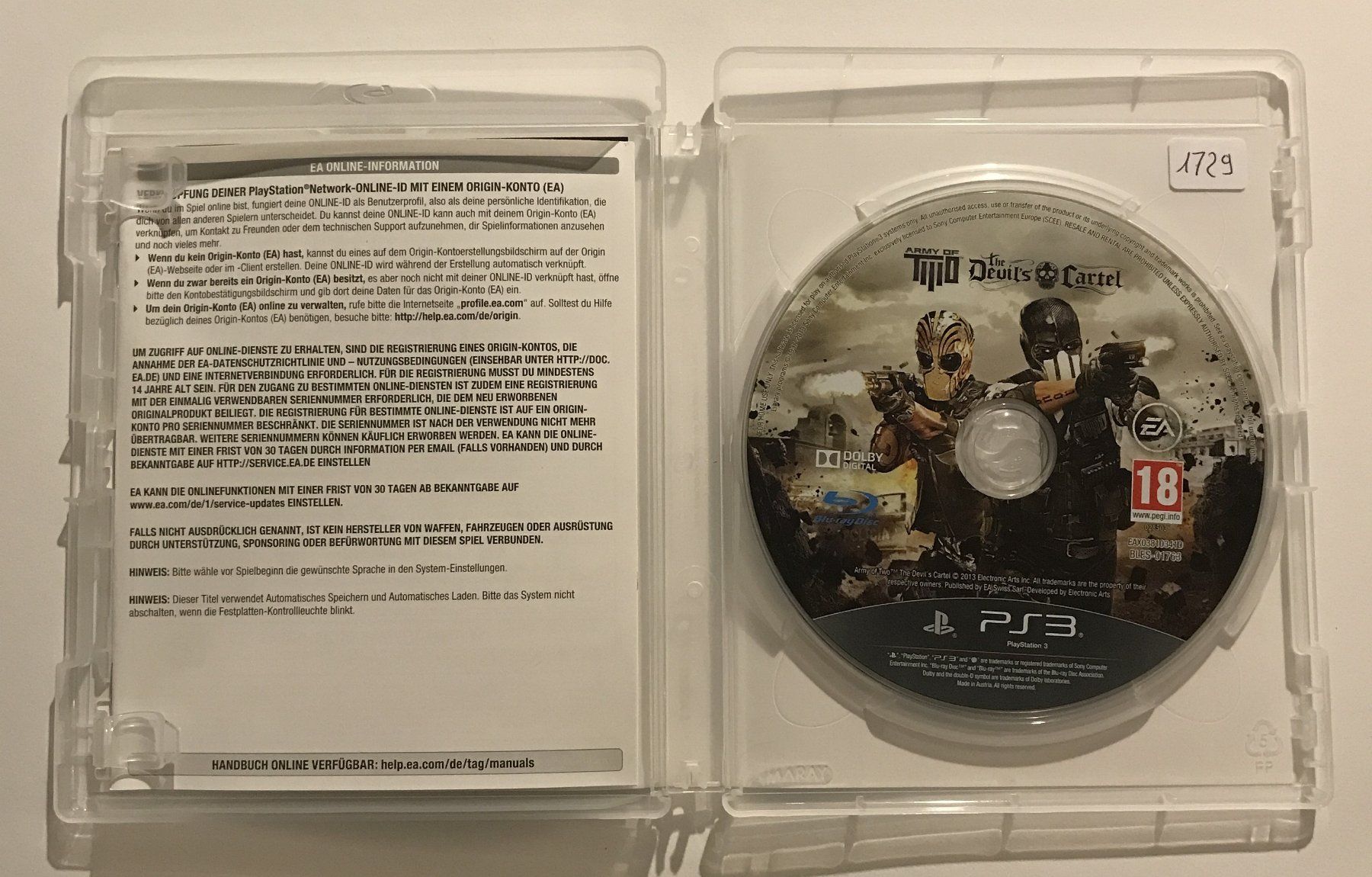 Spiele: PS3 - Army of Two: The Devil's Cartel – Gebraucht aus Allschwil von  1