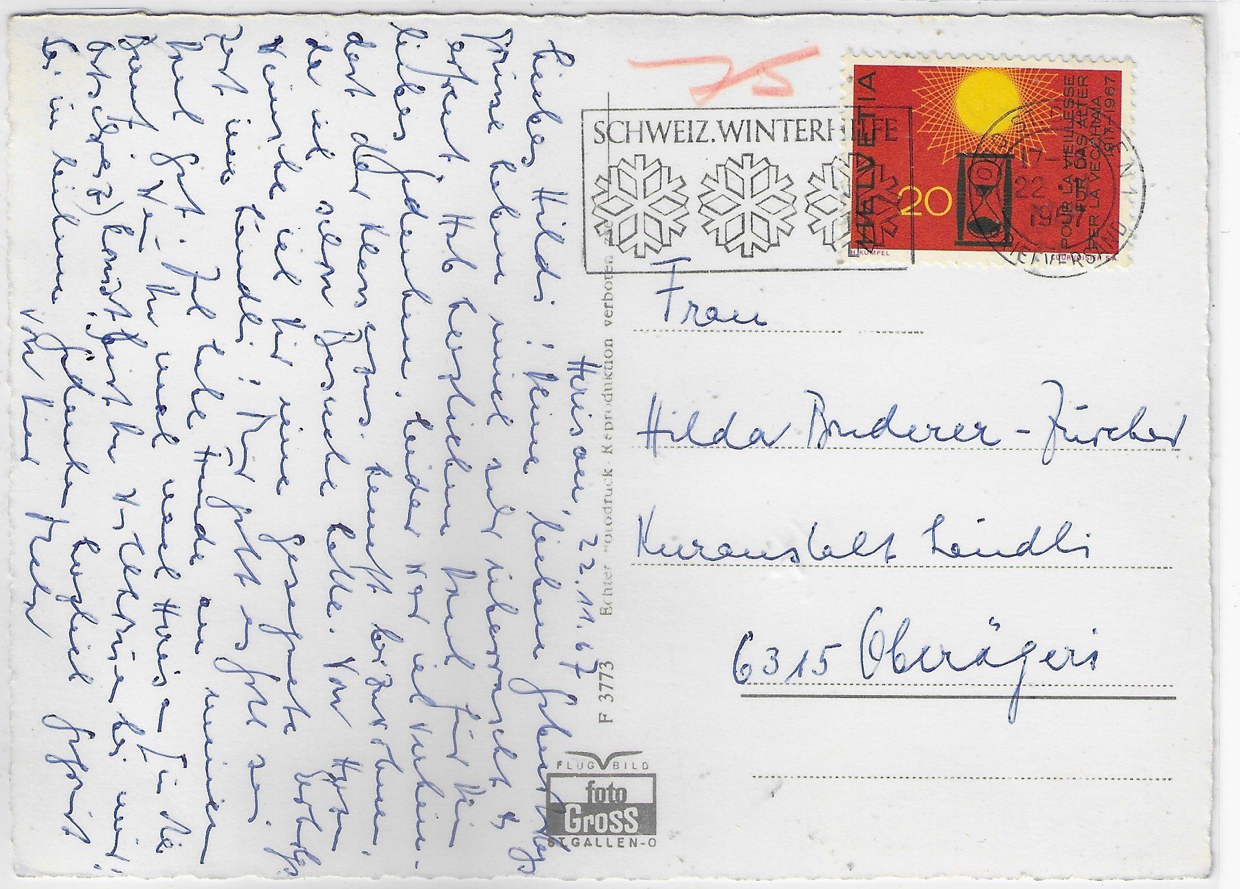 Cartes postales: Flugaufnahme Herisau – D'occasion à Ettingen par Kartenplanet 1