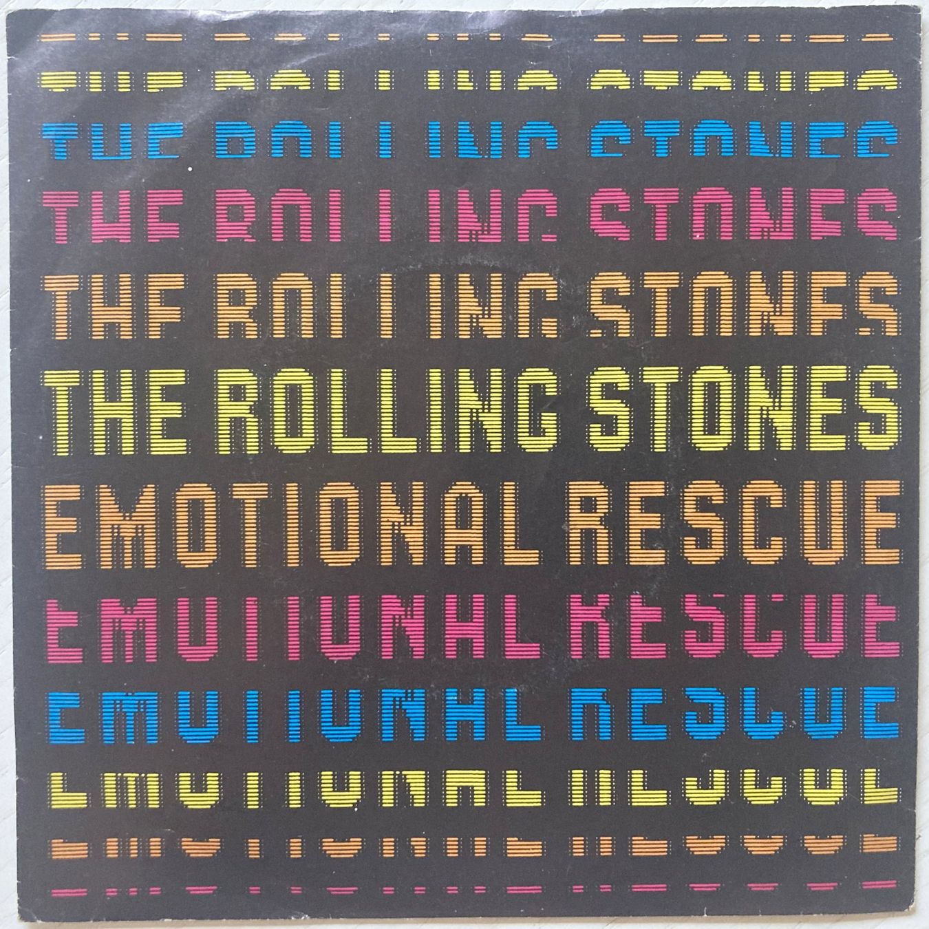 Dischi in vinile: ROLLING STONES - EMOTIONAL RESCUE – Usato da Bottens venduto da hotter-than-hell