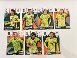 Panini Adrenalyn XL FIFA WC 26 MANNSCHAFT AUSTRALI 7 SPIELER