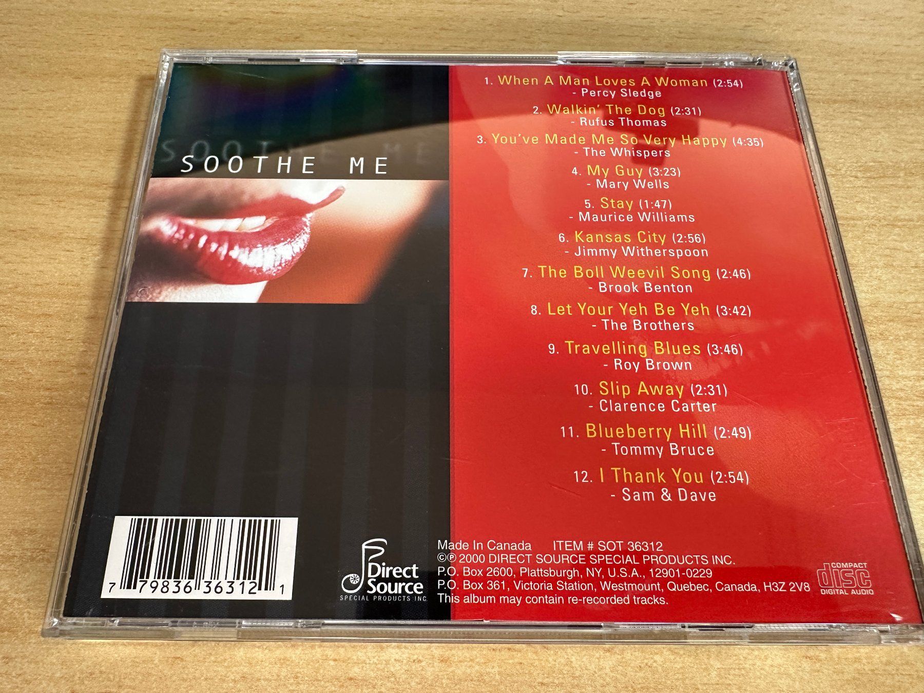 CD: I9 Various – Soothe Me – Usato da Rikon im Tösstal venduto da Alpenmutz 1