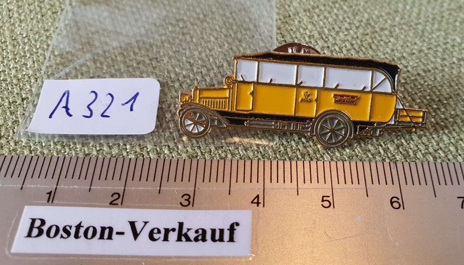 Placchette & Badge: A321 - Pin PTT Post Postauto Postbus Bus – Usato da Reinach BL venduto da Boston-Verkauf 2
