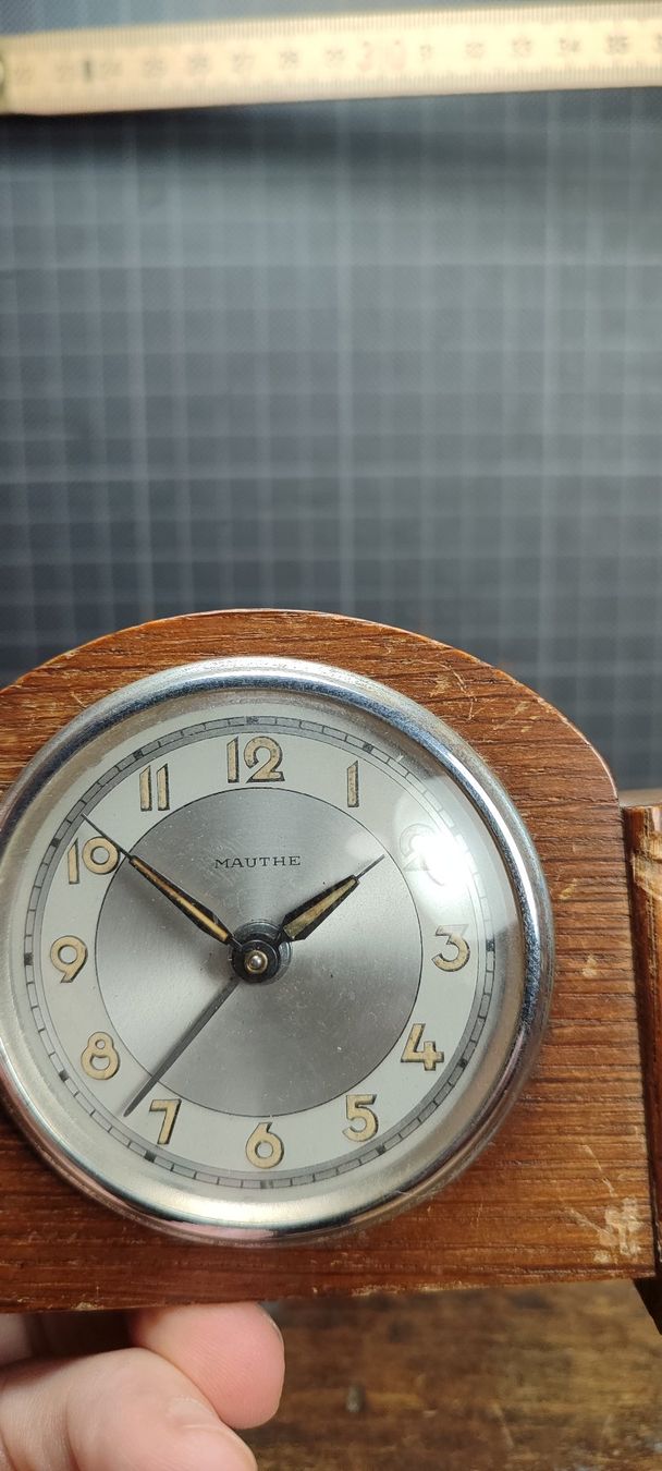 Sveglie: Wunderschöner alter Wecker Nr 35 Mauthe  Wecker – Usato da Gelterkinden venduto da MYSTOREFORYOU4460 1