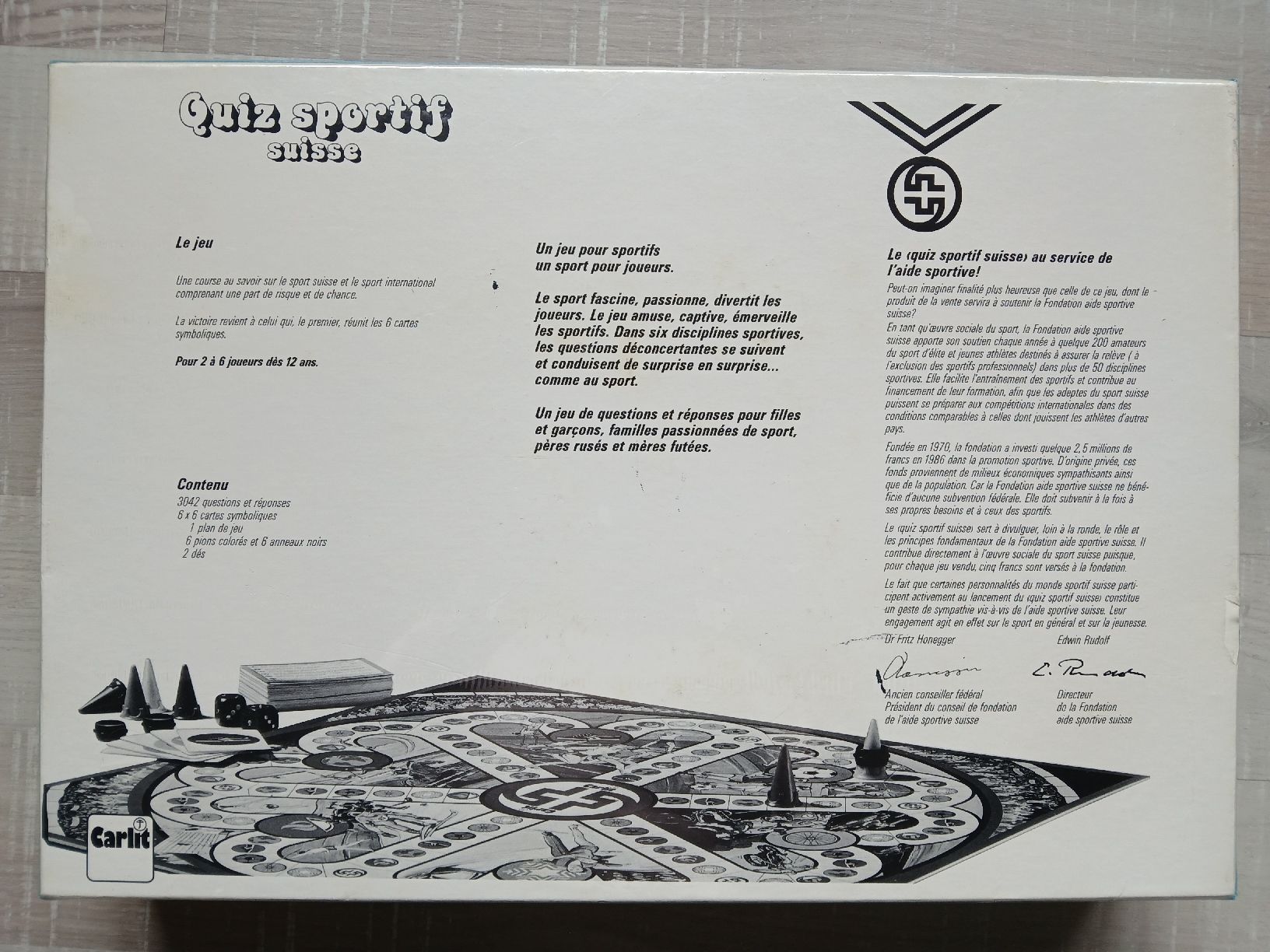 Carlit Spiele: Quiz Sport Suisse Édition Originale – Neu und originalverpackt aus Tramelan von Belleza82 1