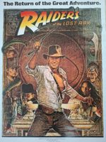RARE: Affiche Originale – Indiana Jones (1981) – 104 x 68 cm