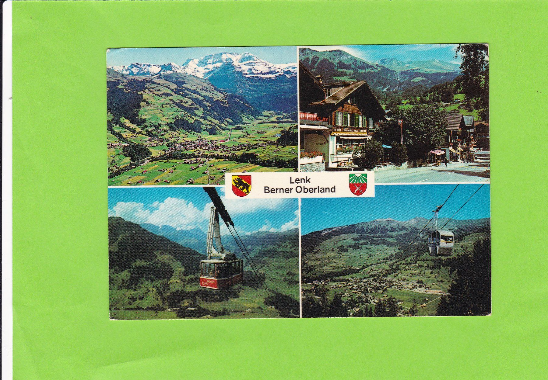 Ansichtskarten: Lenk-Berner Oberland – Gebraucht aus St. Peterzell von neckertal