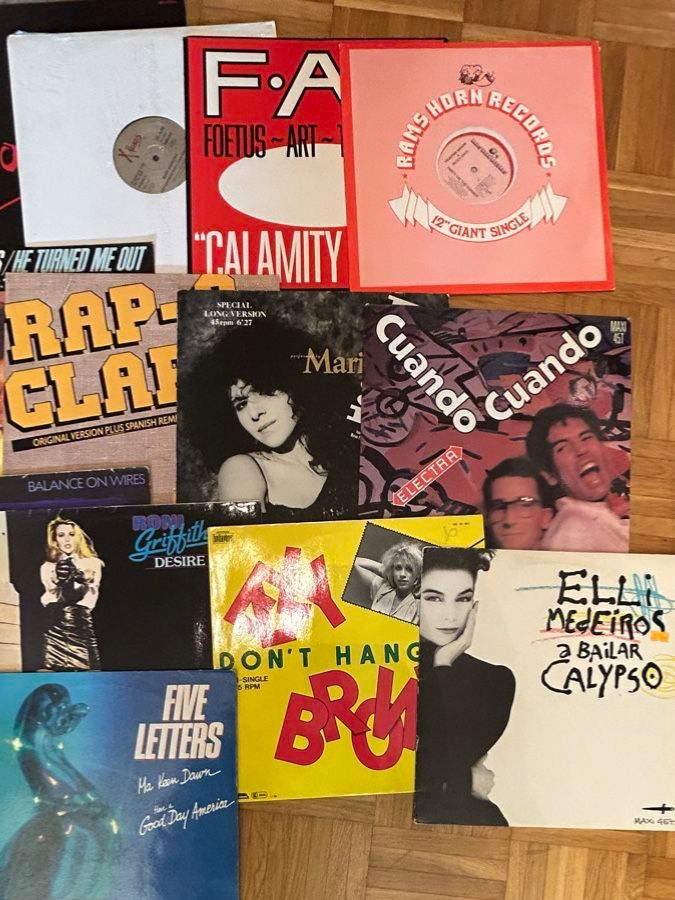 Schallplatten: 16 x Maxi Singles 80s Synth, Pop, Disco, Electronic – Gebraucht aus Solothurn von MattoLoco 3