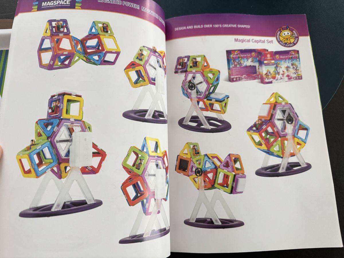 Giochi: Magnetbausteine Set "Magspace" mit Zubehör gebraucht – Nuovo (secondo la descrizione) da Uetikon am See venduto da yc__7d9p 2