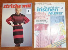 2 Bücher Strickanleitungen - im Einzelverkauft