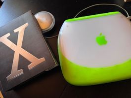 Apple iBook G3 Key Lime - Fonctionnel + OS X Panther