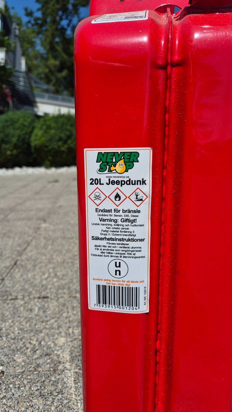 Taniche per benzina: Benzinkanister Never Stop 20L – Nuovo (secondo la descrizione) da Unterlunkhofen venduto da firefighter-2006 1