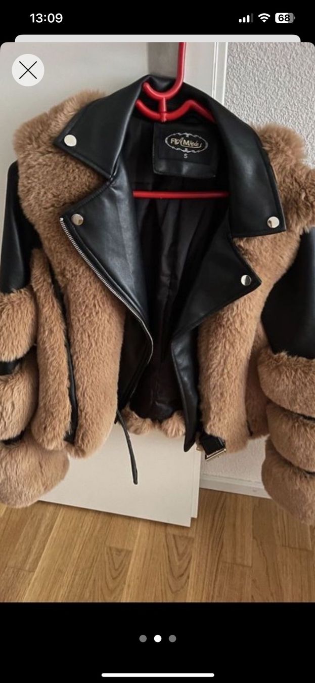 Giacche: Kunstlederjacke mit Kunstpelz – Nuovo (secondo la descrizione) da Staufen venduto da GiuliettaD