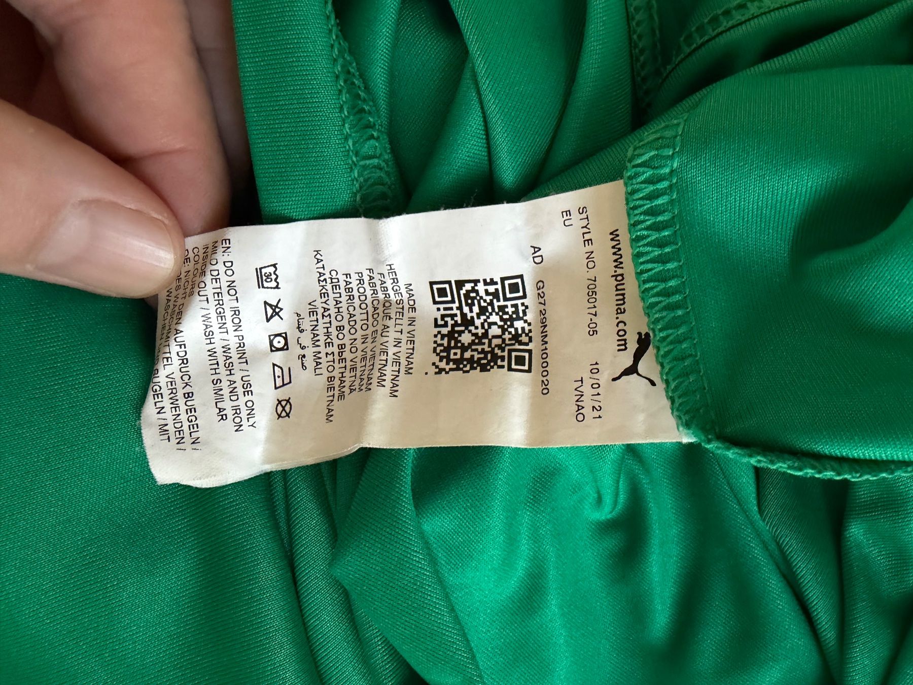 Puma Canottiere & Pantaloni: FC Vaduz Trikot Gr. L / Büchel – Usato da Muttenz venduto da bargain_hunter 4