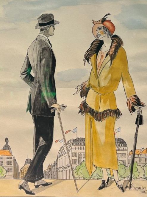 Dipinti: Gemälde A.H. Pellegrini 1881-1958 – Usato da Knonau venduto da icorad