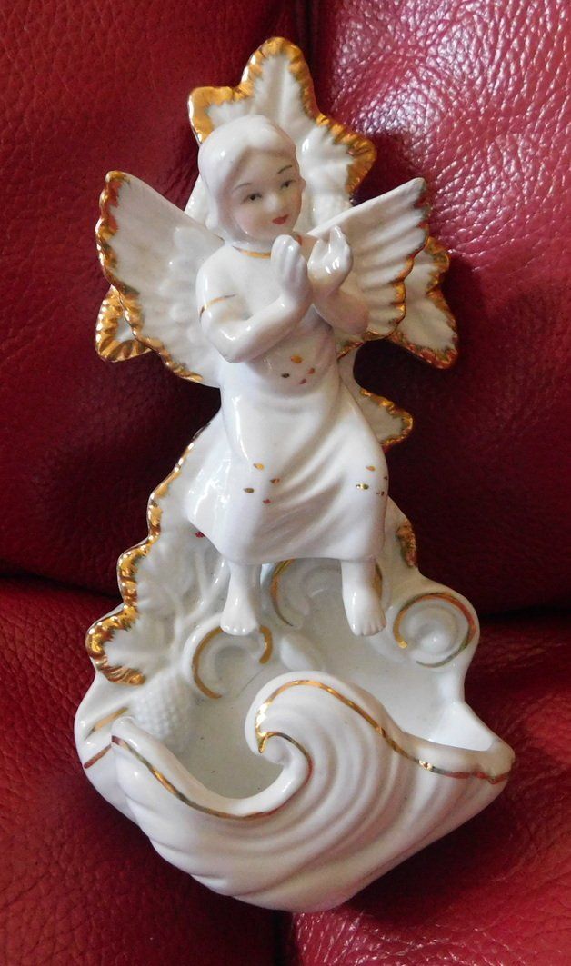 Statuette: Weihwassergefäss,  H 21 cm, gemarkt – Usato da Villnachern venduto da Schnugelchen 1