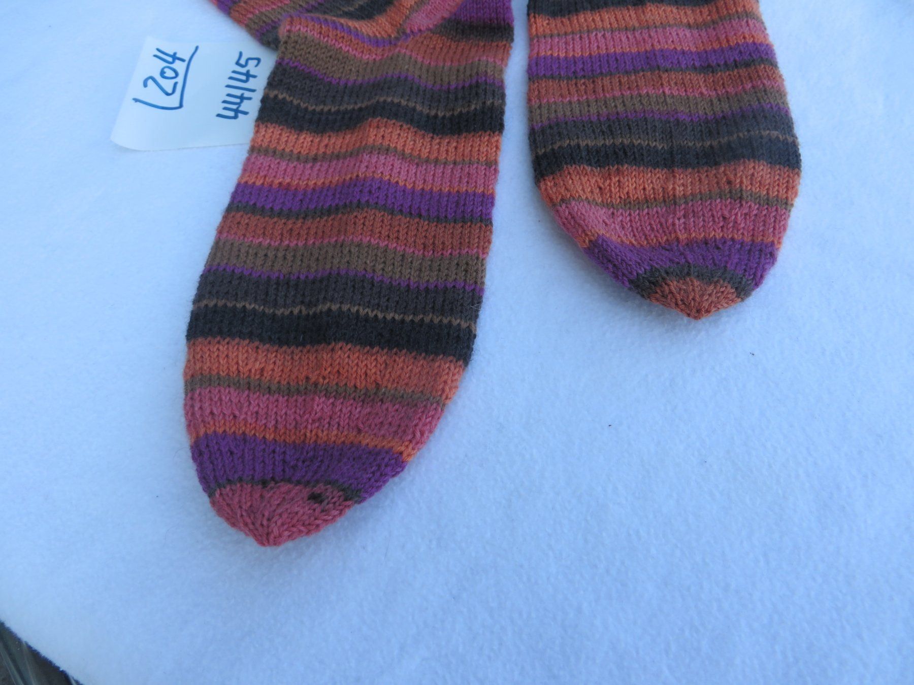 Socken: Handgestr.Wollsocken Gr.44/45  (204 ) – Neu und originalverpackt aus neuenhof von Caterchen 1