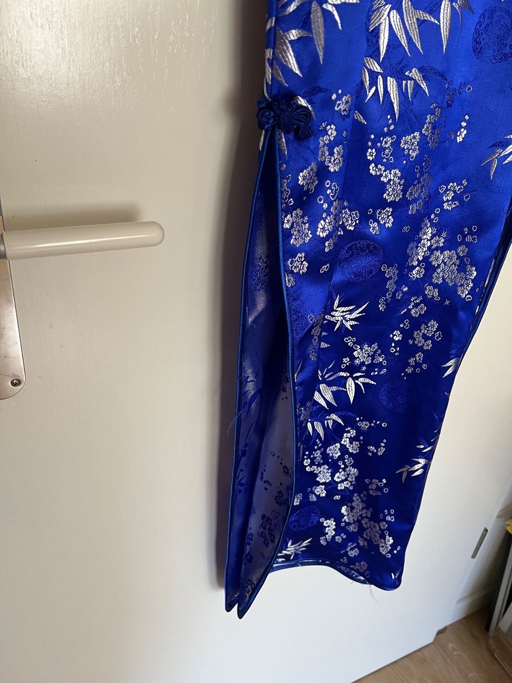 Kleider: Chinesiches Kleid (blau) Rockabilly Grösse S China Kleid – Neu (gemäss Beschreibung) aus ZUFIKON von SULMI01 3