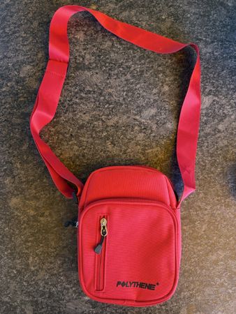 Polythene Optics by A-COLD-WALL Shoulder Bag Rot - neuwertig