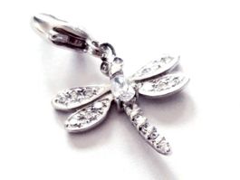 Charm "Libelle" Silber 925 (rhodiniert)